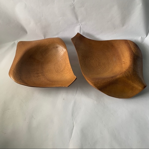 Vintage // 1970s Bentwood Petal Bowl Catchall - Picture 6 of 9